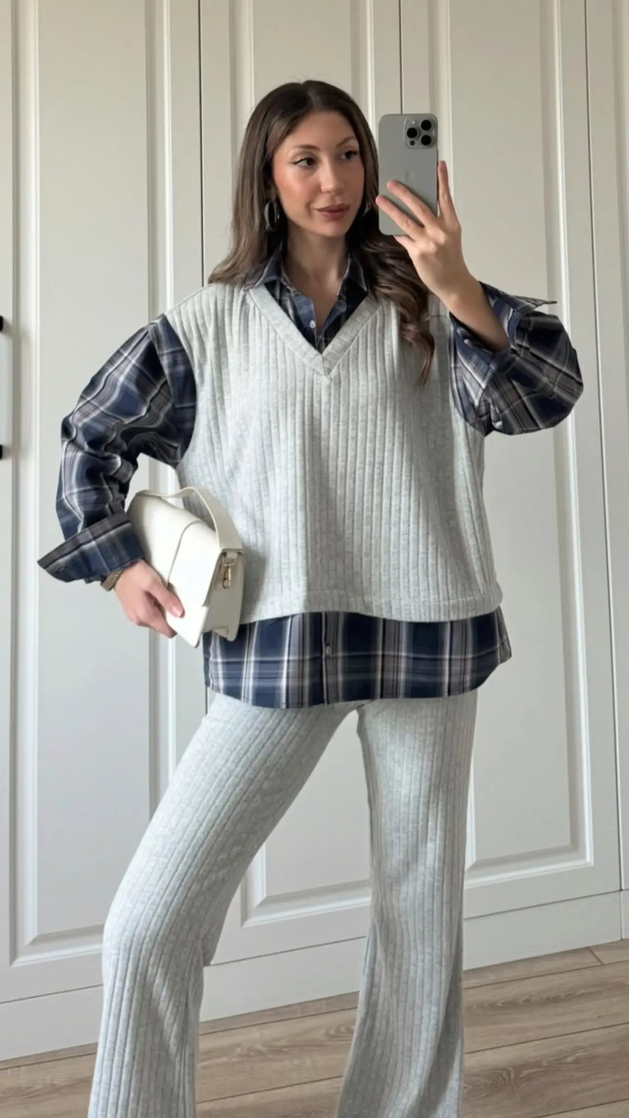 ست دو تیکه بافت شومیز اورجینال ترک